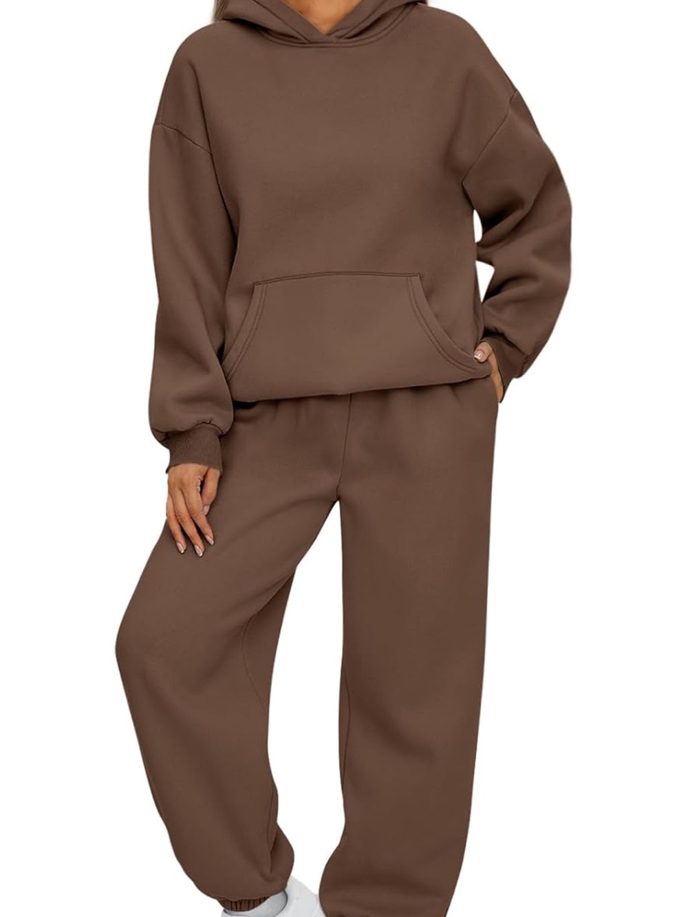 Women’s Brown Sweatpants/Sweatshirt Set